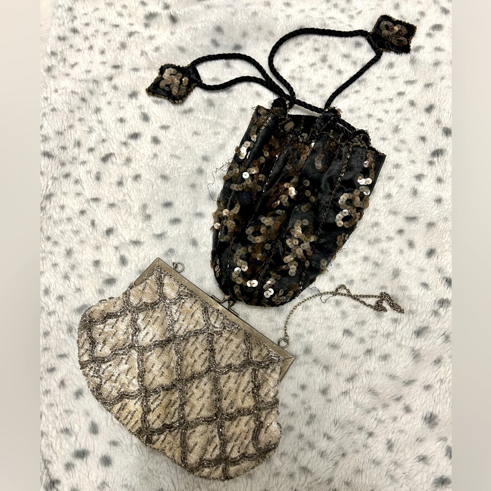 Two beautiful vintage handbags